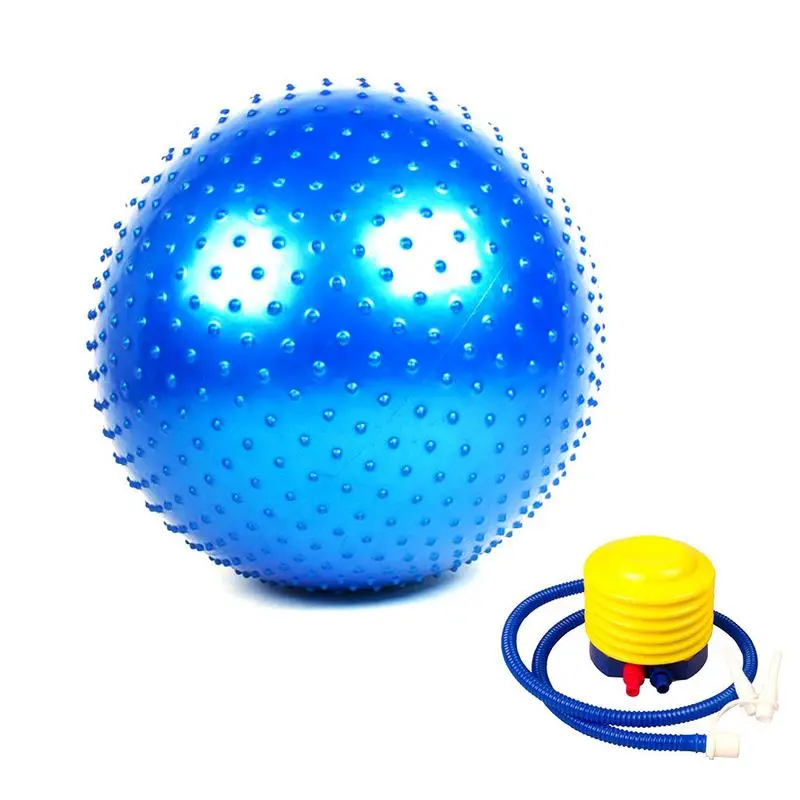 

Yoga Ball Anti-slip Yoga Ball For Pregnancy Heavy Duty Ball For Balance Flexibility Stability Pregnancy And Fitness W/ Pump