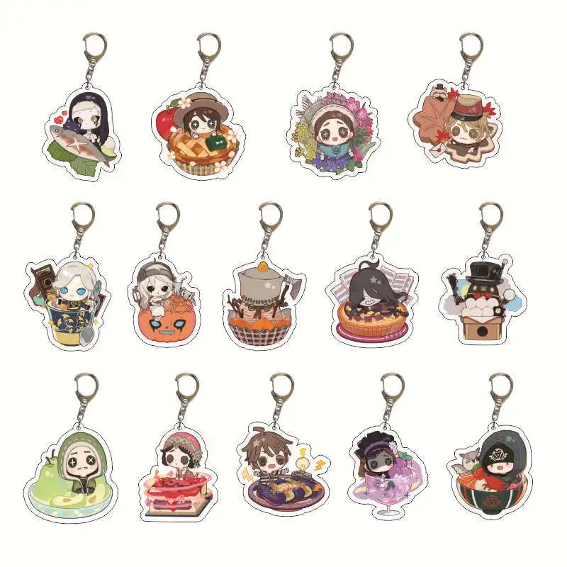 

Anime Key Chain Identity V Keychain Acrylic Aesop Carl Women Key Ring Game Pendant Kids Key Ring Jewelry Gifts