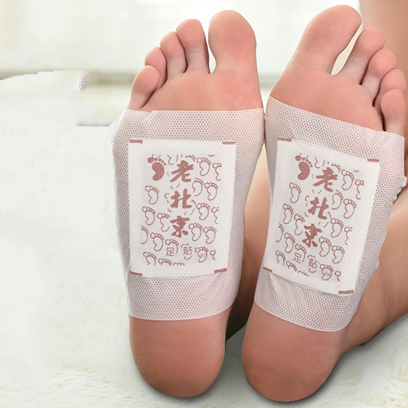 

20-100PCS Detox Foot Patch With Adhesive Improve Sleep Slimming Foot Sticker Body Toxins Cleansing Detox Pad Foot Care Tool