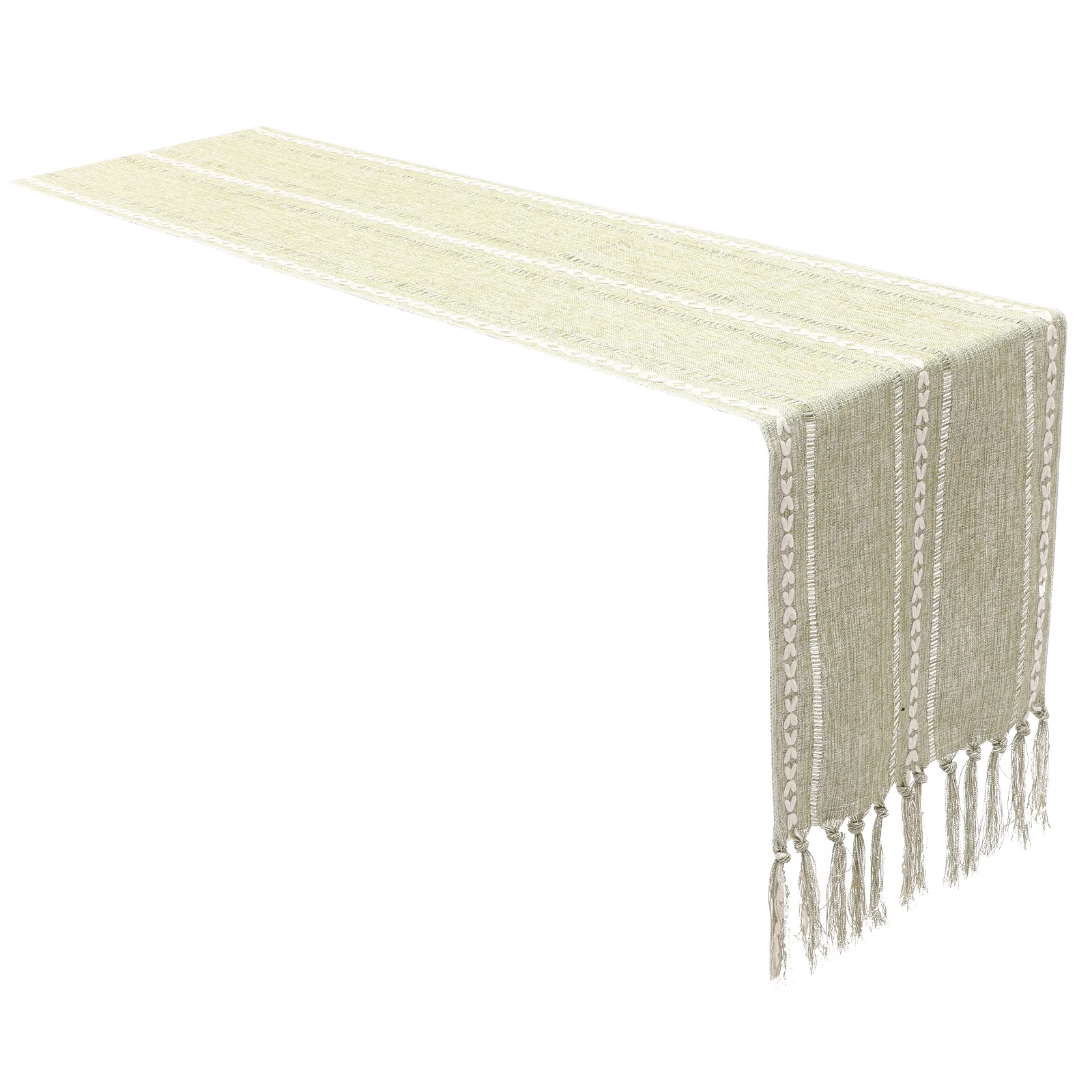 

Table Runner Partycloth Cover Favorsdecor Decorative Home Tassel Tablecloth