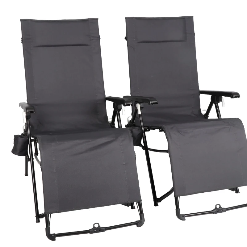 

Quad Zero Gravity Chair 2pk, Gray, Adult