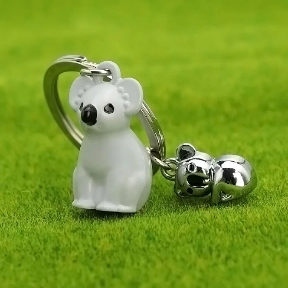 2 шт. парные подвески милый брелок для ключей Koala Гладкий декоративные