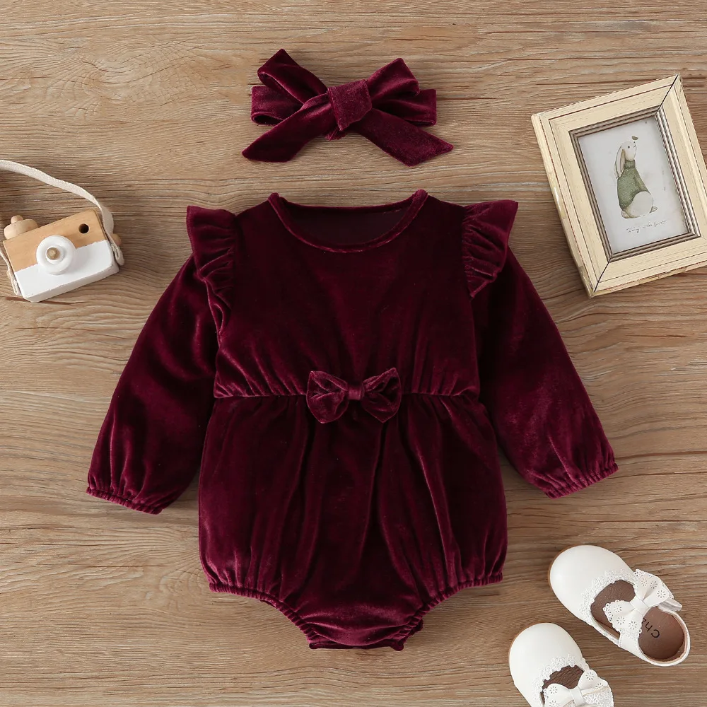 

2 шт., Детский комбинезон с длинным рукавом, на осень