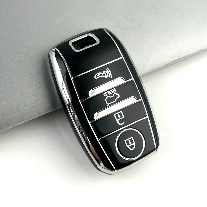 

Чехол из ТПУ с 3 4 кнопками, чехол для автомобильного дистанционного смарт-ключа для KIA Rio Rio5 Sportage Ceed Cerato K3 KX3 K4 K5 Sorento Optima Picanto