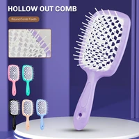 hair comb scalp massage hair brush wet curly hollowing detangling hair brush women%e2%80%98s comb home salon hairdressing styling tools