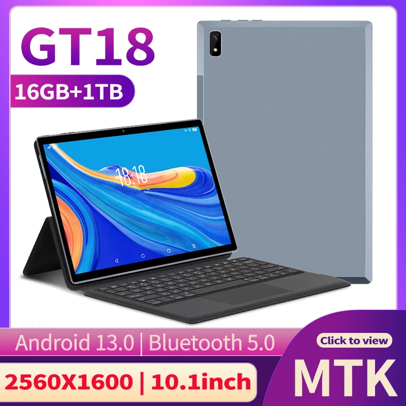 

10.11.12-inch Tablet 2023 New Android 13.0 16GB RAM 1TB ROM WIFI GPS Dual SIM dual standby Google Play Talk with keyboard