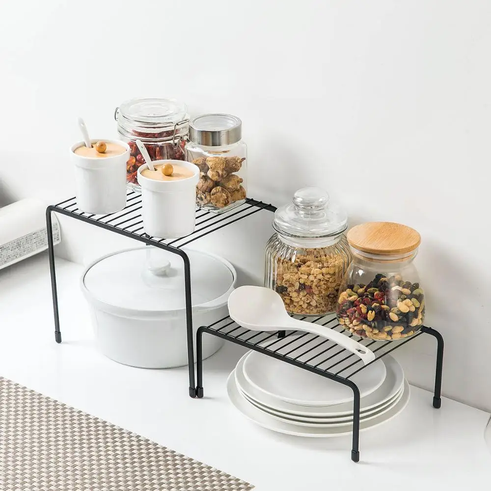 

Kitchen Storage Rack Closet Shelf Dish Drying Rack Spice Jars Holder Seasoning Bottles Shelves Spice Rack Kitchen Organizer