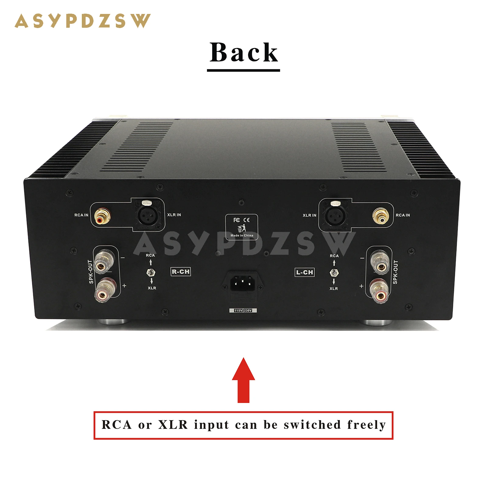 Фото HI-END 108P NHB-108 Pro Стерео Hgh мощность Природный звук Низкое искажение Чистый усилитель мощности 150 Вт--300 Вт 4-8 Ом №3