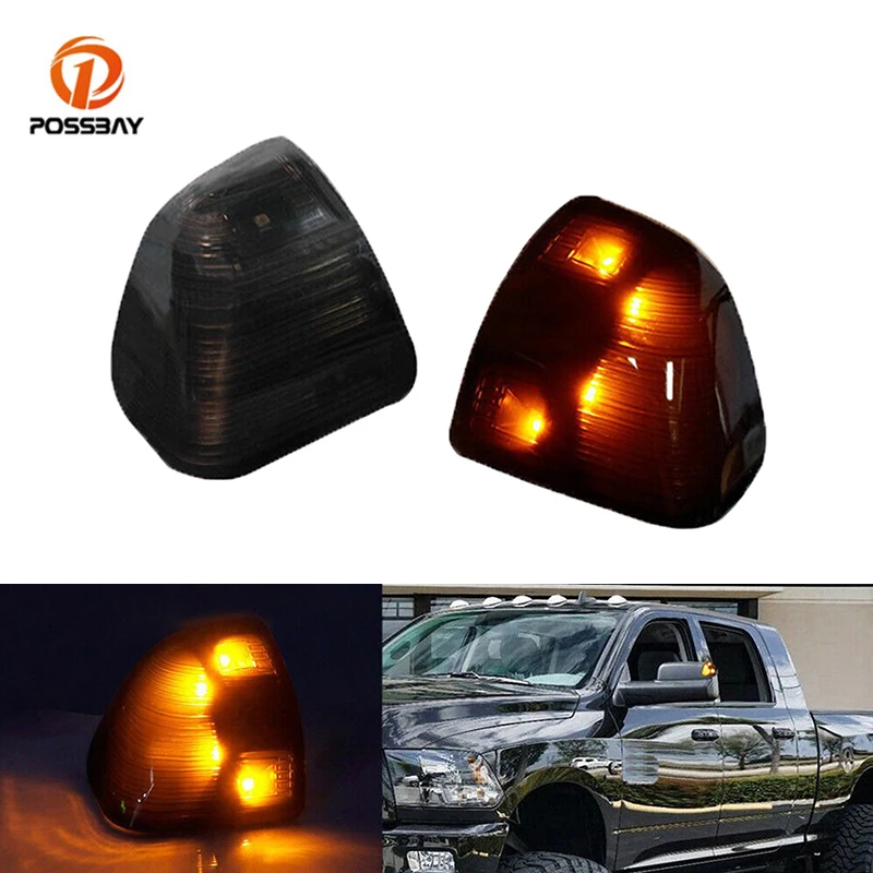 

2Pcs Car Rearview Mirror Turn Signal Lights Amber Marker Lamps for Dodge Ram Truck 1500 2500 3500 4500 5500 2011 2012 2013 2014