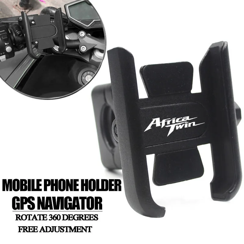 

For HONDA CRF 1000L CRF1000L Africa Twin ABS/DCT High Quality Motorcycle Handlebar Mirror Mobile Phone Holder GPS Stand Bracket