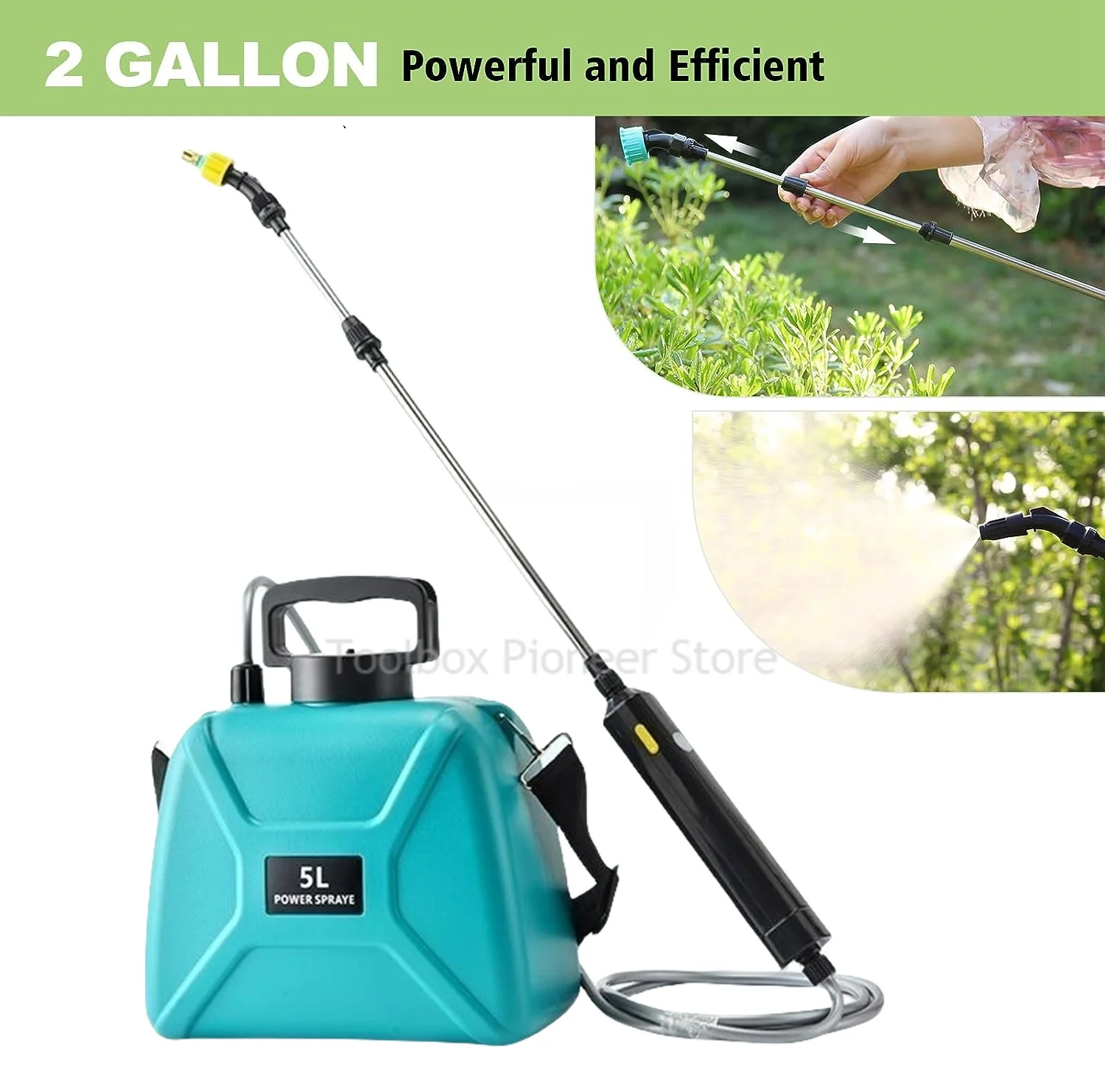 

Электрический распылитель для сада, автоматический распылитель, сельскохозяйственный прибор для полива, с аккумулятором 5 л