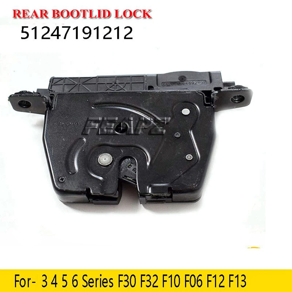 Защелка заднего багажника автомобиля привод замка крышки для BMW 3 4 5 6 серии F30 F32 F10