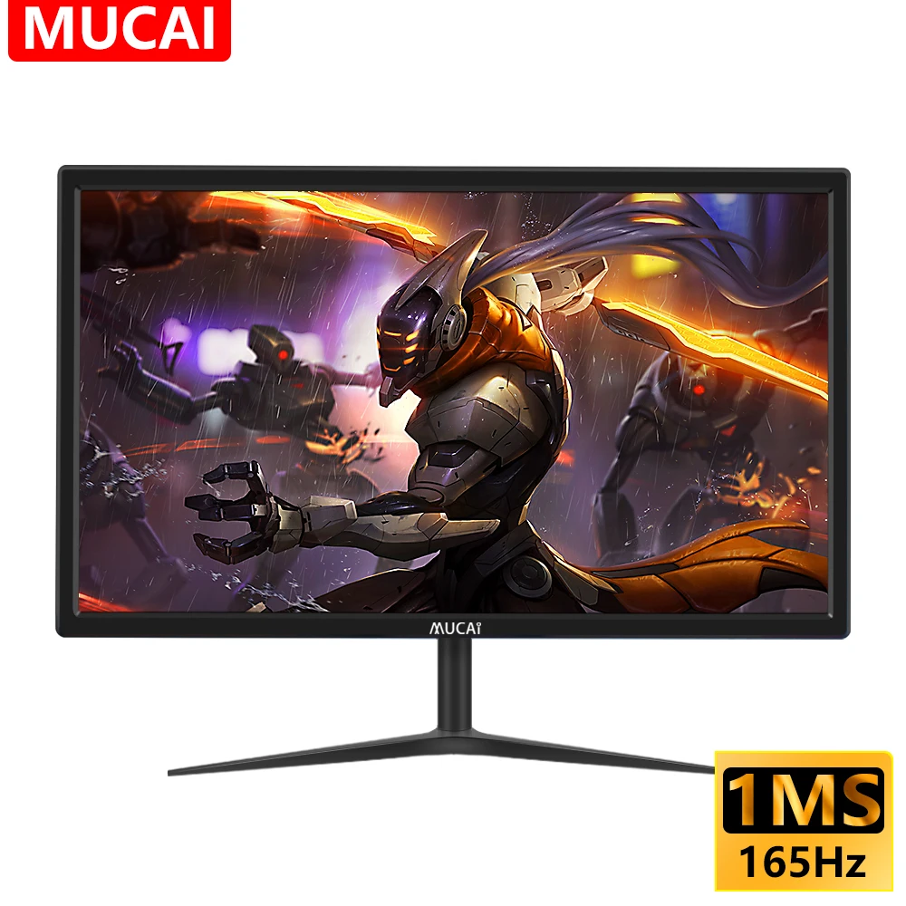 Игровой Компьютер MUCAI, 24-дюймовый монитор 144 Гц, дисплей 165 Гц, FHD 1080P, стандартный экран, совместимый с HDMI, VGA, 1920*1080 - купить по выгодной цене - Апрельский топ товаров с Али