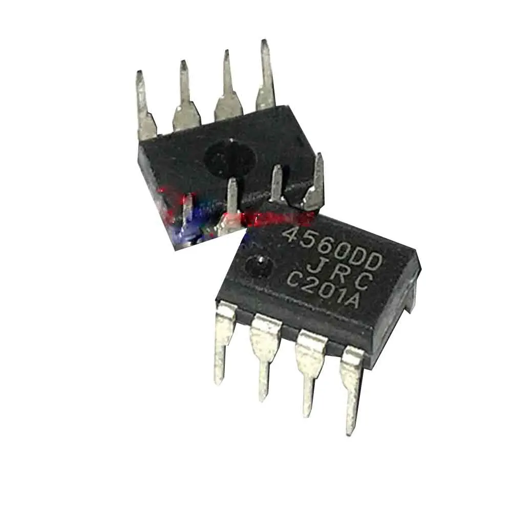 

5PCS NJM4560DD DIP-8 OP AMP IC JRC JRC4560DD 4560DD
