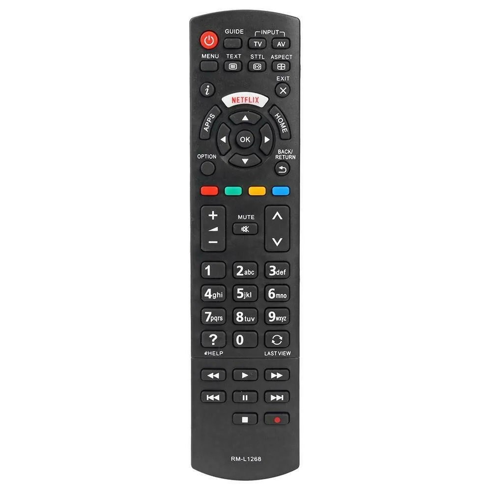 

Rm-L1268 Smart LED TV Remote Control for Panasonic N2Qayb001008 with Netflix Button N2Qayb000926 N2Qayb001013