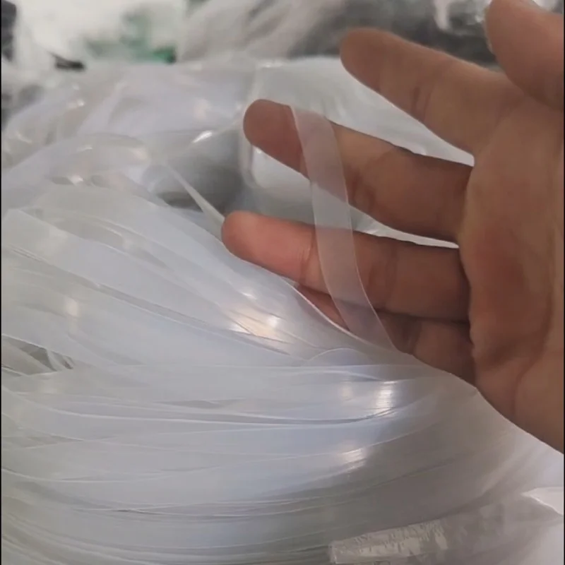 

Silicone Sealing Strip High Temperature Resistant Wear-Resistant Transparent Industrial Rubber Pad For Glass Walkway