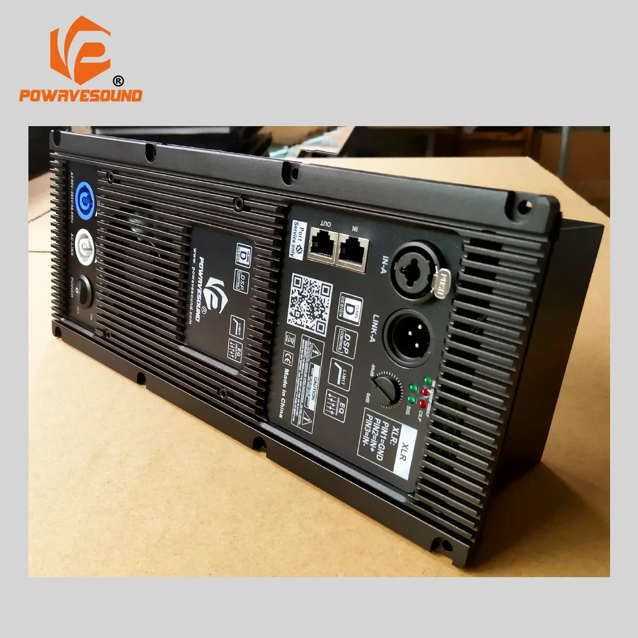 Один выход Плата усилителя мощности класса D модуль DSP внутри 1000 Вт динамик 3000 для