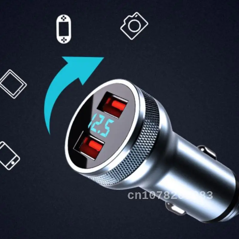 Зарядное устройство для Xiaomi Auto Type C QC PD 3 0 автомобильное зарядное USB iPhone 12 11 36 Вт