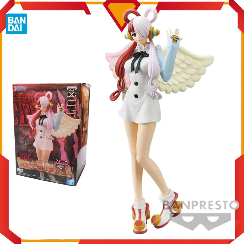 

Оригинальная фигурка Banpresto, 16 см, DXF, красная Аниме Фигурка UTA, Коллекционная модель, фигурка из ПВХ, Детские Подарочные игрушки