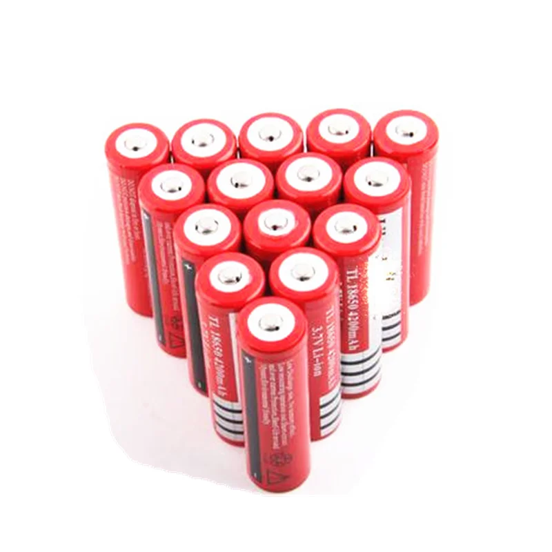 

2-20 PCS 18650 Battery 3.7V 4200mAh Rechargeable Liion Battery for Led Flashlight Torch Batery Litio Battery