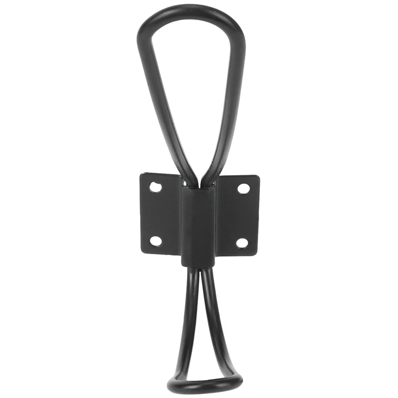 

10PCS Rustic Metal Coat Hooks Wall Mounted Hooks Double Vintage Hooks For Hanging Decorative Farmhouse Entryway Hooks