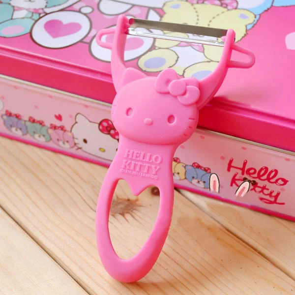 Набор ножей для фруктов Hello Kitty Sanrio экшн-фигурка игрушечный керамический нож