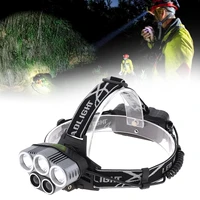led headlamp usb rechargeable headlight 6 lighting modes led head lamp flashlight torch for outdoor camping riding night fishing