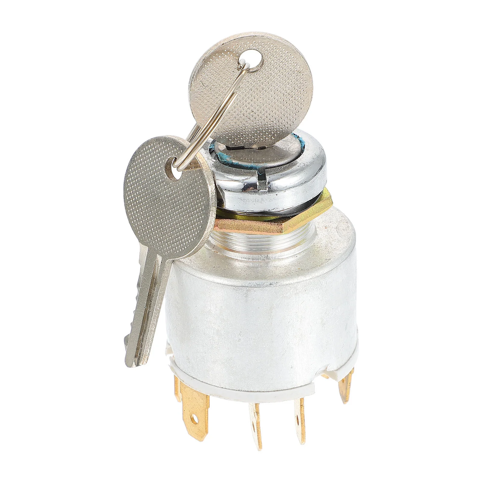 

1 Set 12V Lock Start Ignition Switch Automatic ON-Off Lock for Motorcycle Steamship