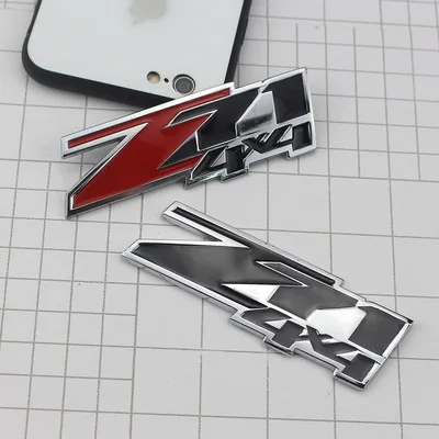 

Z71 4x4 Car Sticker Emblem Badge Front Hood Grill Decal for Chevrolet Silverado Chevy Colorado Suburban Xtreme GMC OFF ROAD 4X4