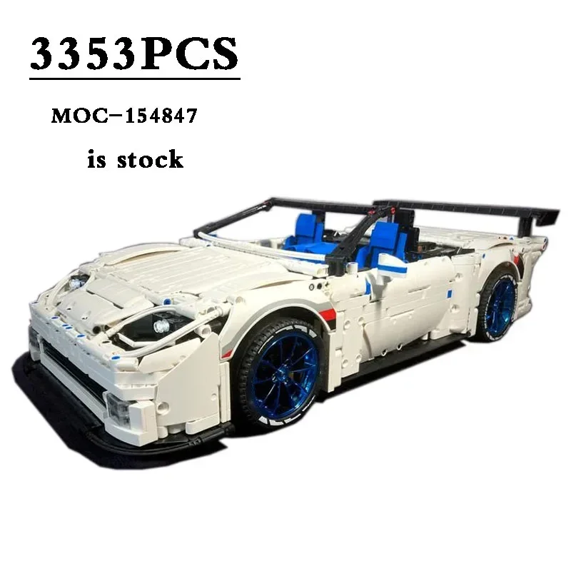 Классическая модель MOC-154847 Vita C6 ZR1 передвижной автомобиль гоночная серия
