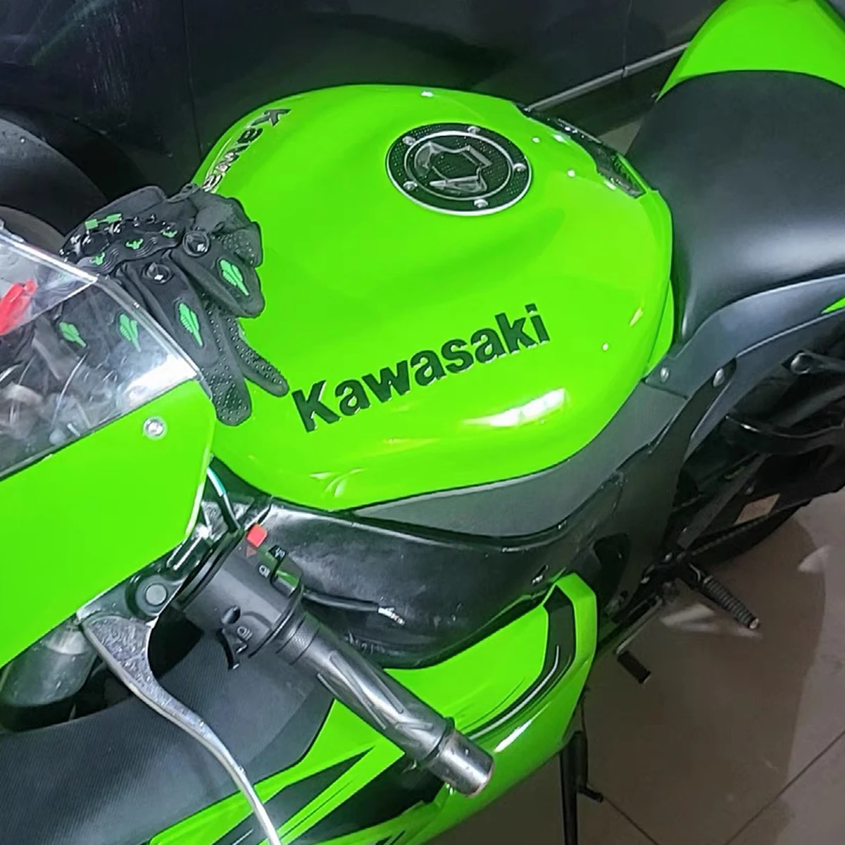 Наклейки Kawasaki 3D эмблема логотип наклейки с буквами на бак мотоцикла Z900 Z1000 Z800 Ninja