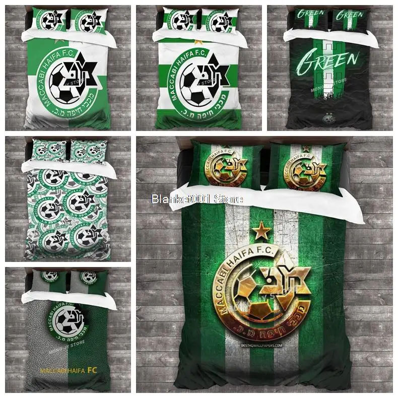 

Maccabi Haifa Fc Bedding Set Duvet Cover Pillowcases Comforter Bedding Sets Bedclothes