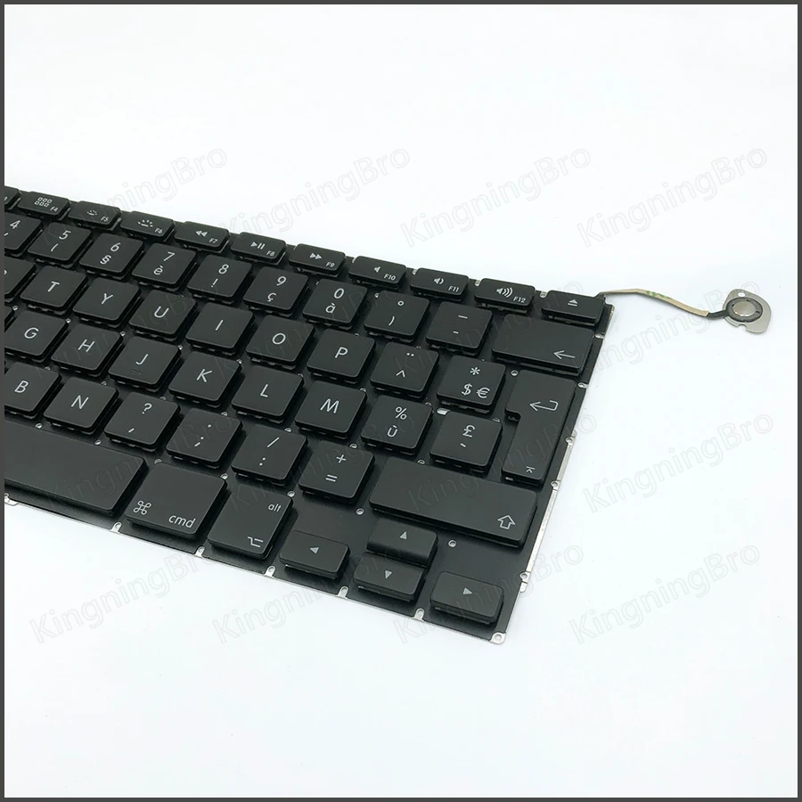 5 шт./лот новая сменная клавиатура для MacBook Pro 15 дюймов A1286 AZERTY Французская