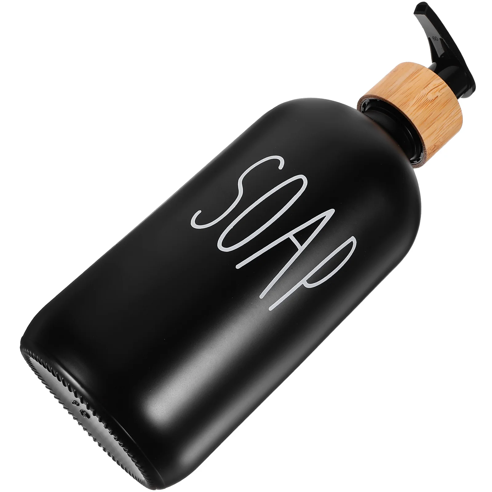 

Bottled Kitchen Soap Dispenser Lotion Bathroom Dispensers With Pump Glass Reusable Shampoo