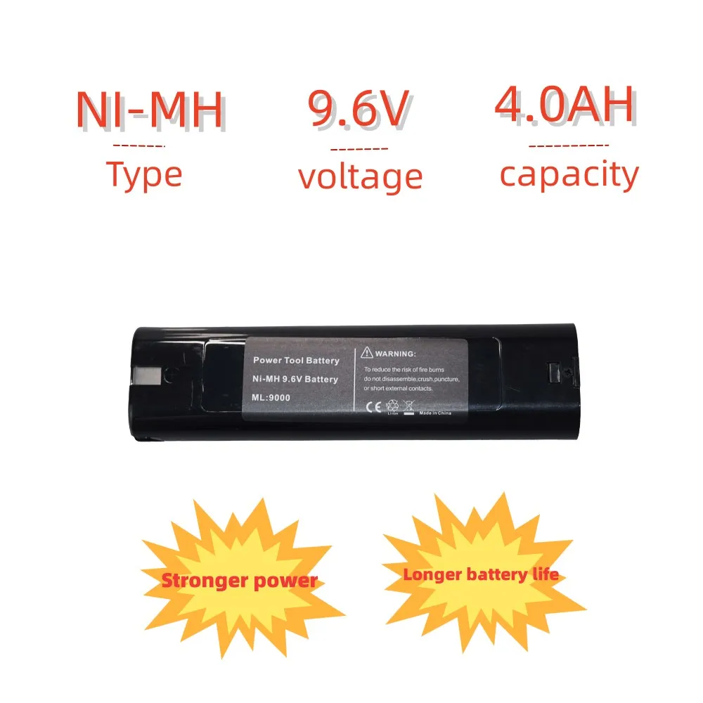 

Сменный аккумулятор для электроинструментов Makita Mak 6095D 9,6 3000 4000 5000 9000 9001-4 Ni-CD, 9002 в, 9033 мАч/9034 мАч/632007 мАч