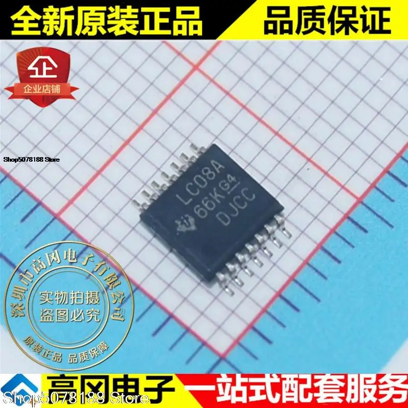 Оригинальный Новый Быстрая доставка SN74LVC08APWR LC08A TSSOP14 TI, 10 шт.