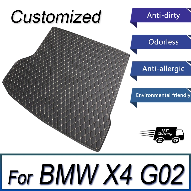 

Коврик для багажника автомобиля для BMW X4 G02 2019 2020 2021 2022