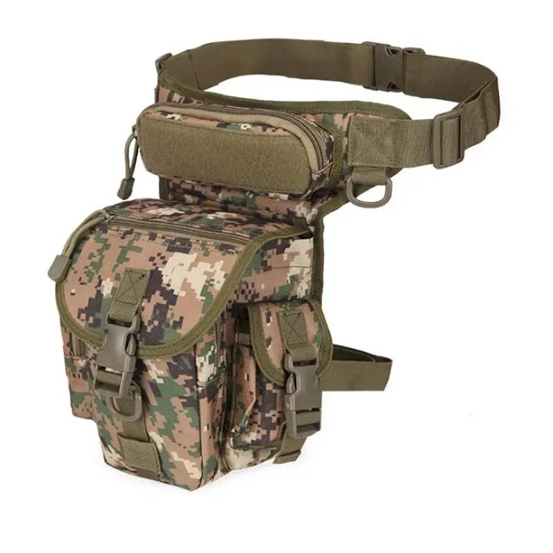 

Utility Tactics Weapons Hip Belt Pouch Waist Ride For Military Men Fanny Bag Pack Drop Thigh Waterproof Leg Multi-purpose