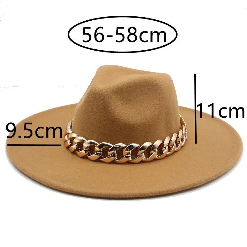 Шляпа-федора унисекс с широкими полями 9 5 см Зимняя | Аксессуары для одежды