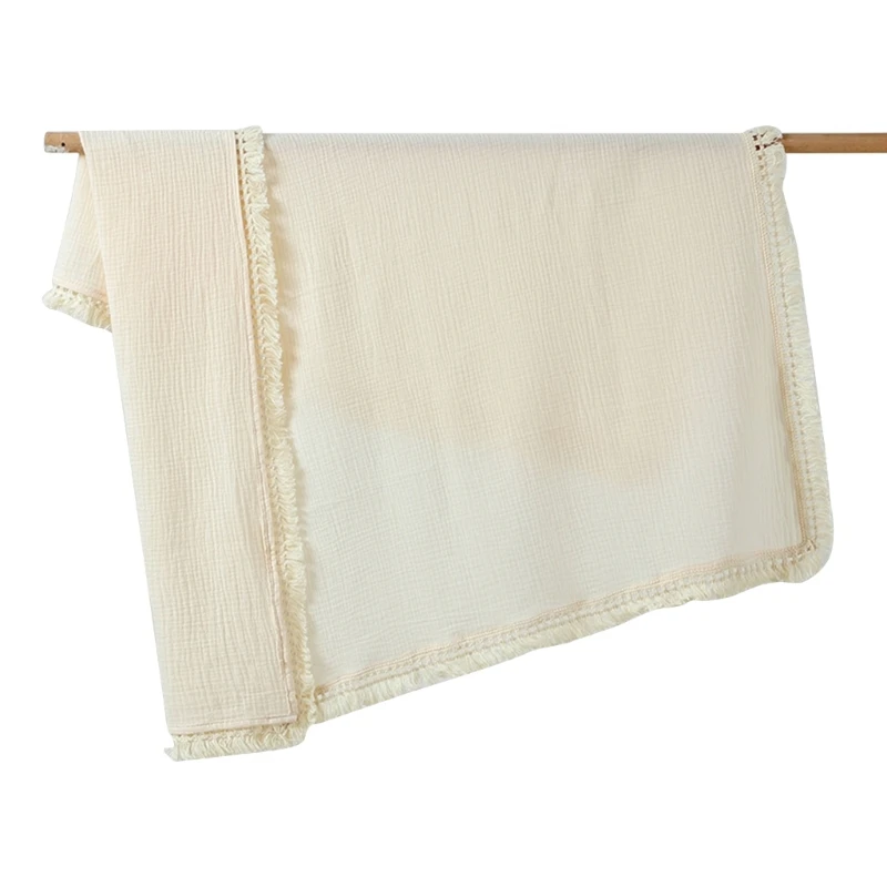 

N80C Baby Muslin Swaddle Blanket Soft Cotton- Lightweight Nursery & Stroller Blanket for Baby Boys & Girls Multi-color