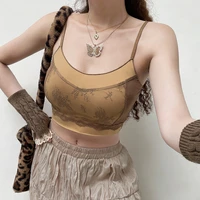 high street sleeveless camis sexy women hollow out backless lace tank top harajuku y2k girl cute streetwear summer slim tops