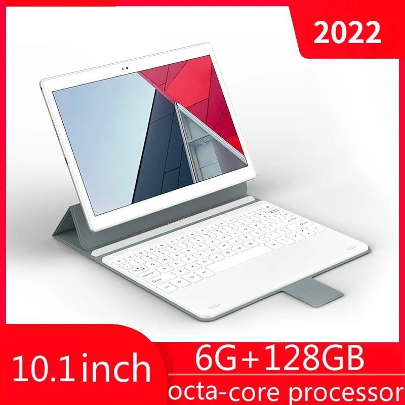 

2022 New 10.1 Inch 6G+128GB Android 9.0 4G Tablet Large Screen Full Netcom Mobile Phone Tablets for Kids Gifts