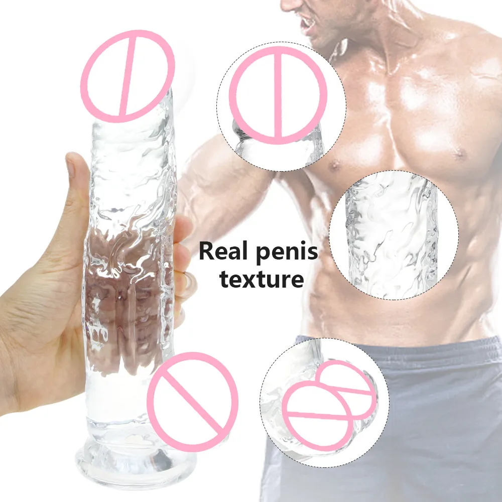 Реалистичный фаллоимитатор XL для женщин искусственная Анальная пробка