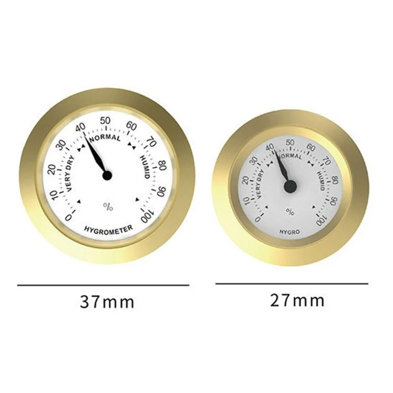 

Mini Indoor Thermometer Hygrometer Temperature Humidity Monitor Gauge for Home, Room, Outdoor, Mechanical Diameter Dropshipping