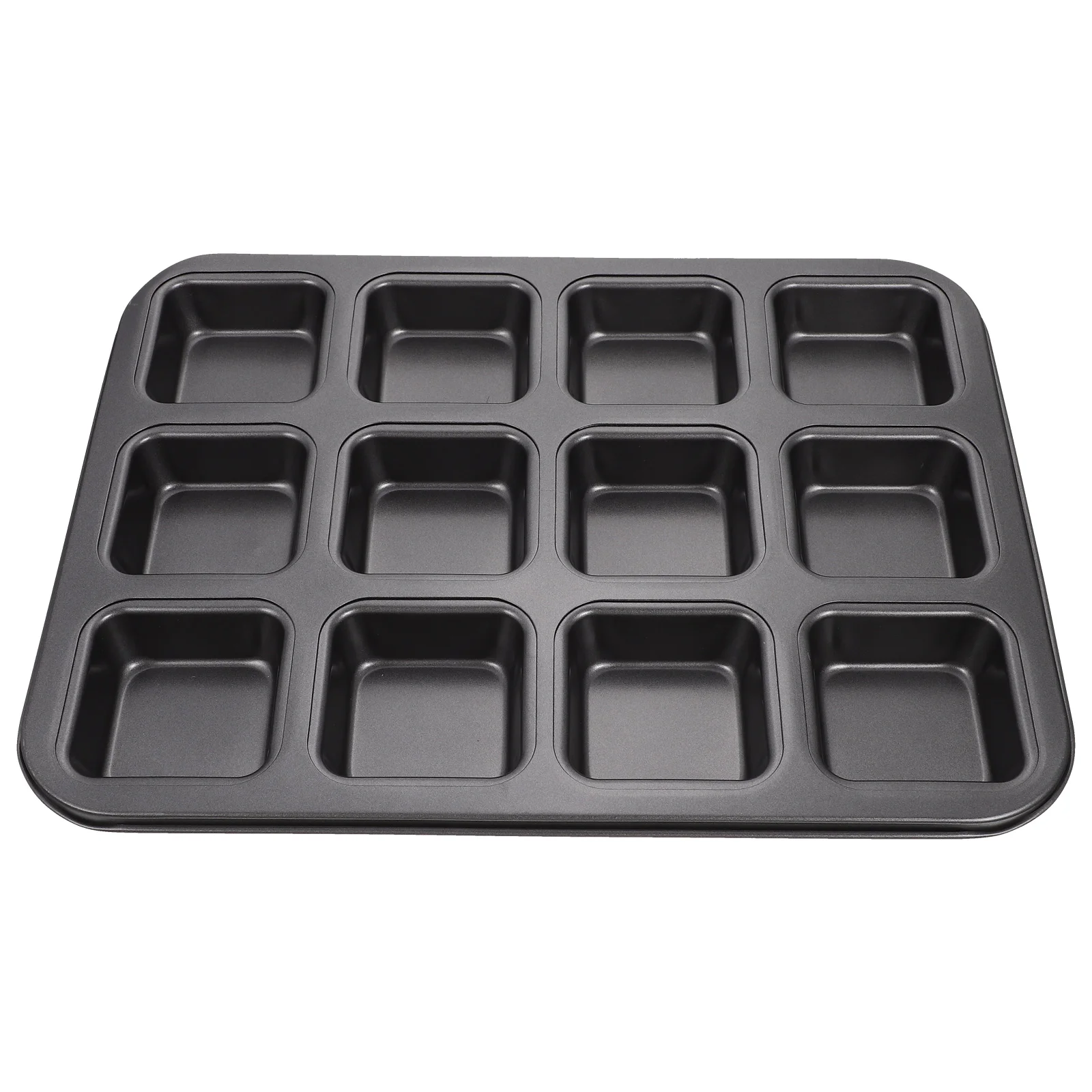 

Pan Baking Cake Brownie Mold Pans Tray Mini Molds Muffin Cupcake Metal Cookiemould Donut Bread Carbon Loaf Steel Ice Chocolate