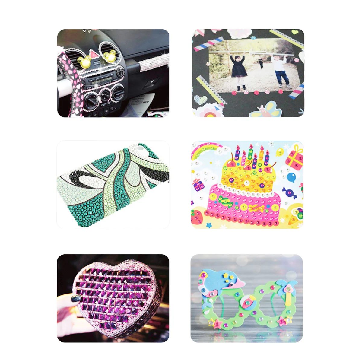 Наклейки DIY ремесло декоративные бриллианты драгоценные камни кристалл