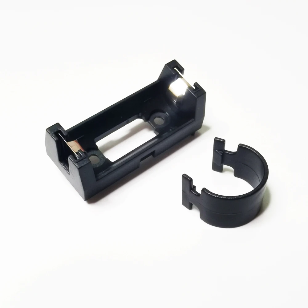 

Wholesale 100pcs/lot Plug-in Type CR123A Lithium Battery Holder Socket Black