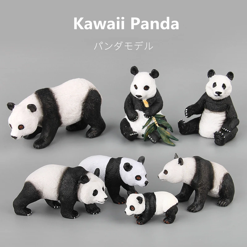Фигурки героев мультфильма панда из ПВХ
