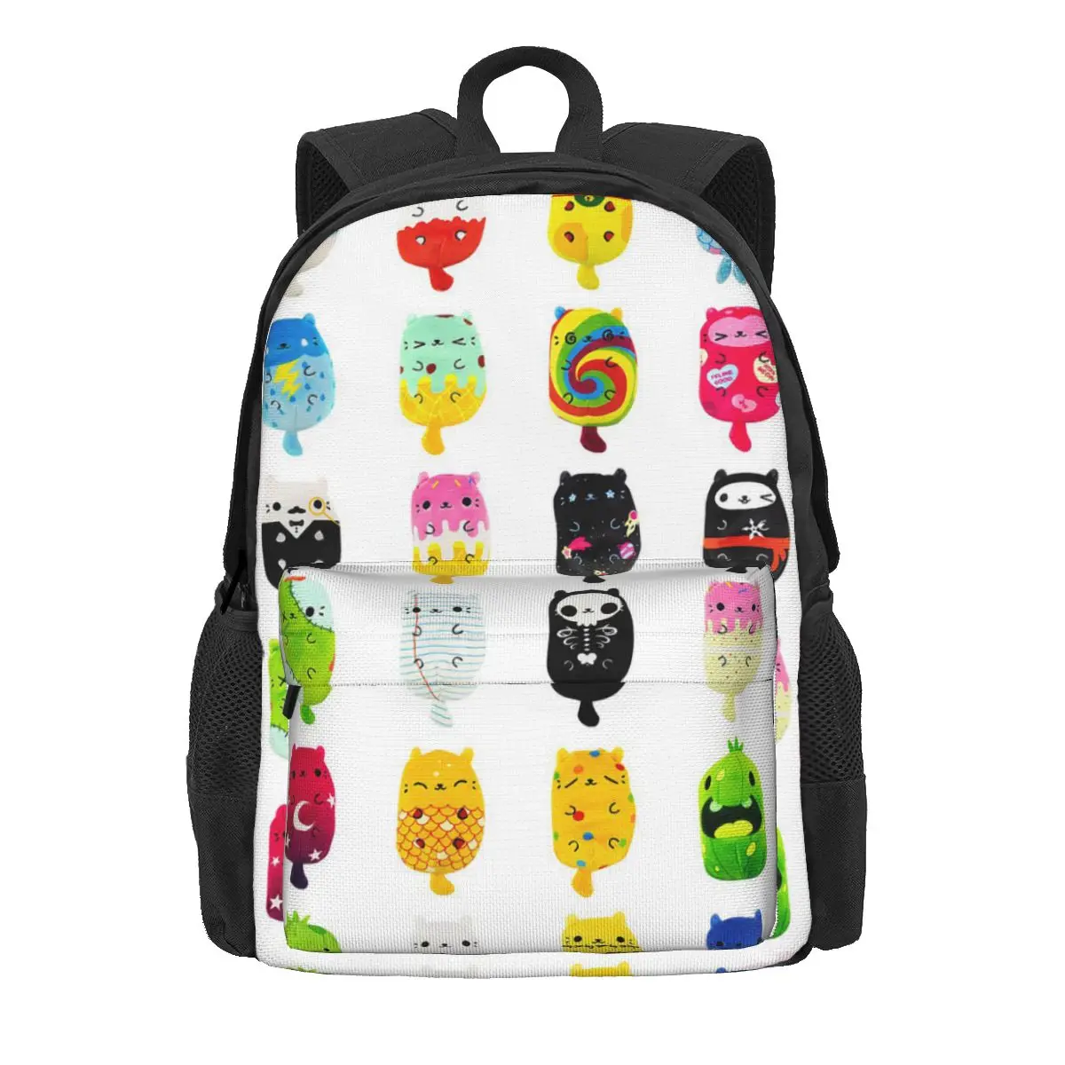 

Cute Cats Vs Pickles Women Backpack Mochila Children School Bag Computer Backpack Boys Girls Large Capacity Travel Rucksack