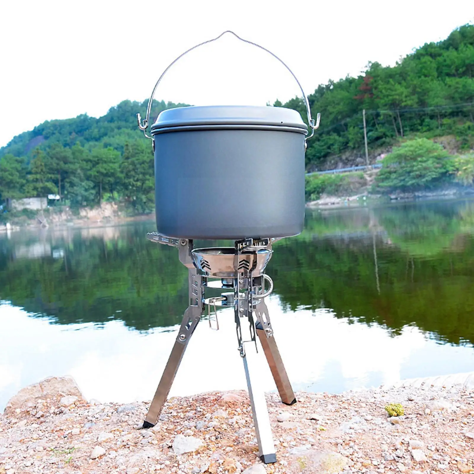 

Outdoor Camping Picnic Gas Stove Portable Lightweight Gas Stove Team Party Family Camp Gas Burner for Camping Outdoors F1L6